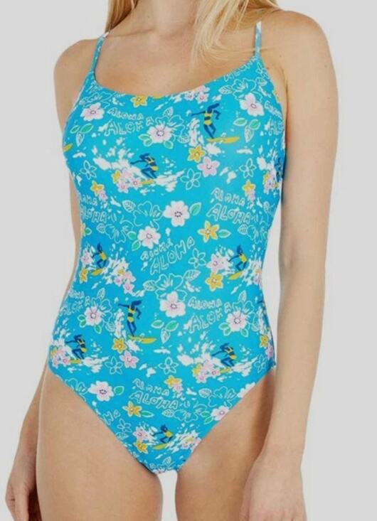 J. Crew Other - NWT J. CREW Eco Aloha Lace Back Tank One Piece Bathing Swim Suit Women's Size 14